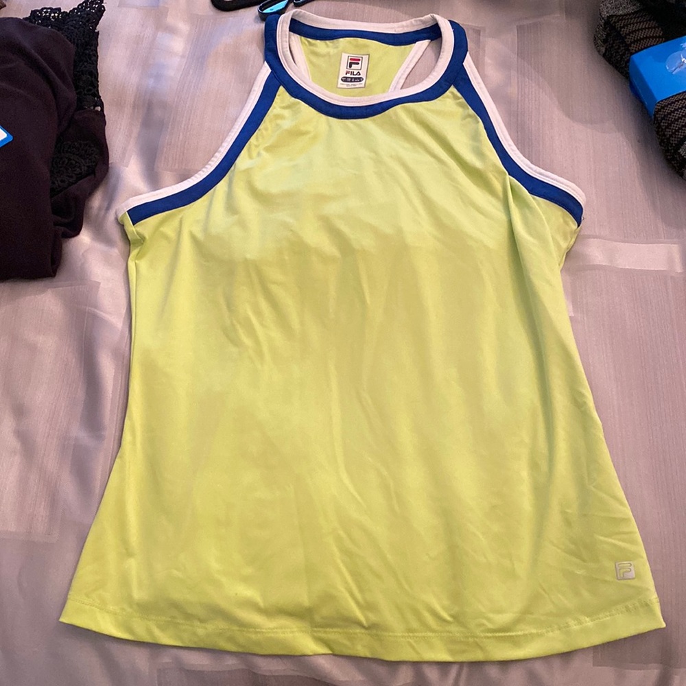 Fila racer back workout top